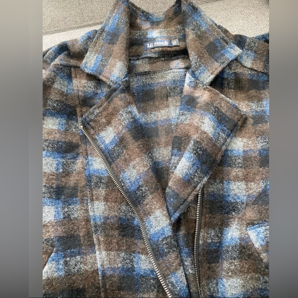 Wool blend jacket , made in Italy
